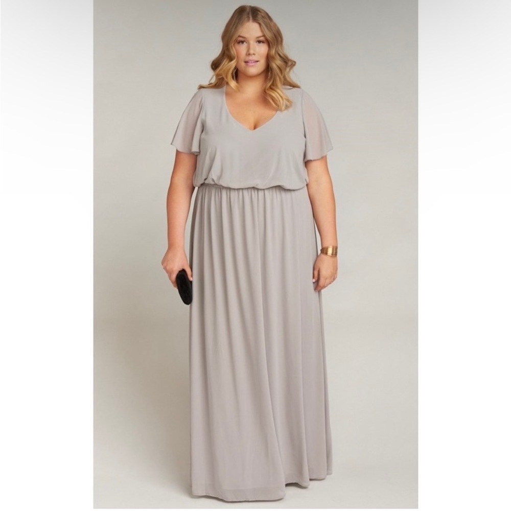Show Me Your Mumu Michelle Flutter Maxi Dress